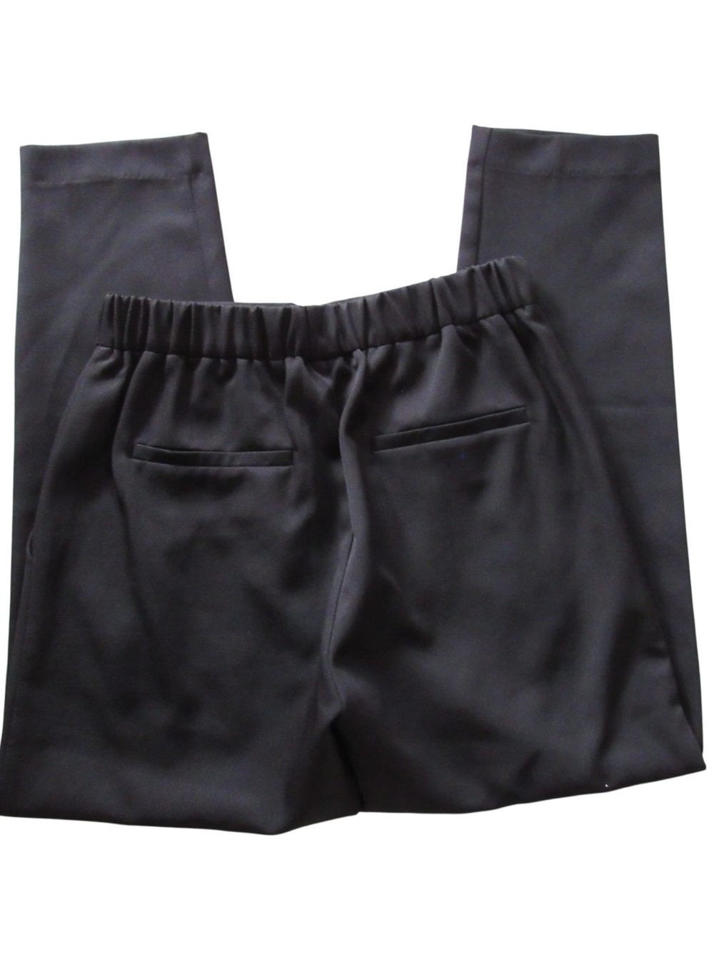 Modern Citizens Black Pants XS Straight Leg Elastic Waist High Rise Careerwear - Picture 6 of 11
